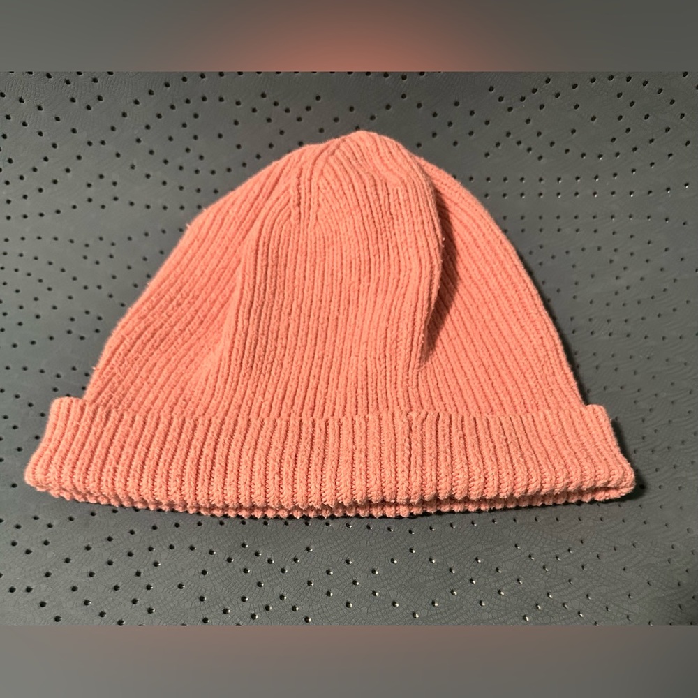 Cozy Pink Knit Beanie - Picture 2 of 4